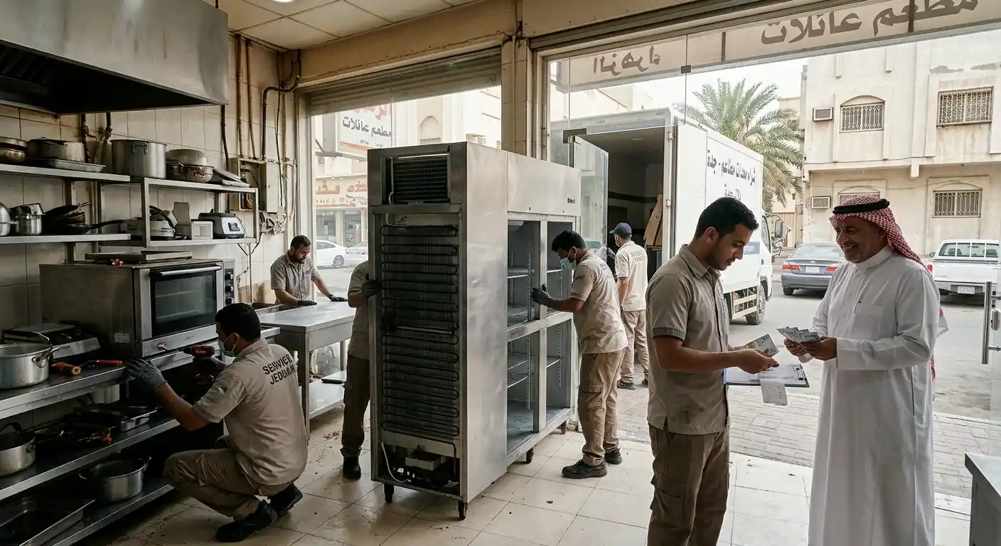 شراء-معدات-مطاعم-مستعملة-في-حي-الزهراء